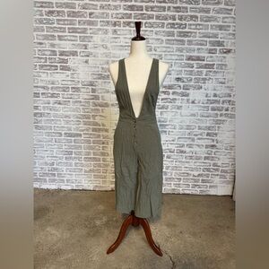 Green jumpsuit overalls